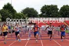 Senior boys 110 metres hurdles, English Schools Track and Field. Photo: David T. Hewitson/Sports for All Pics